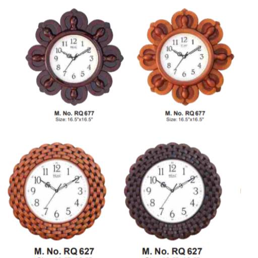 Flower Wall Clock